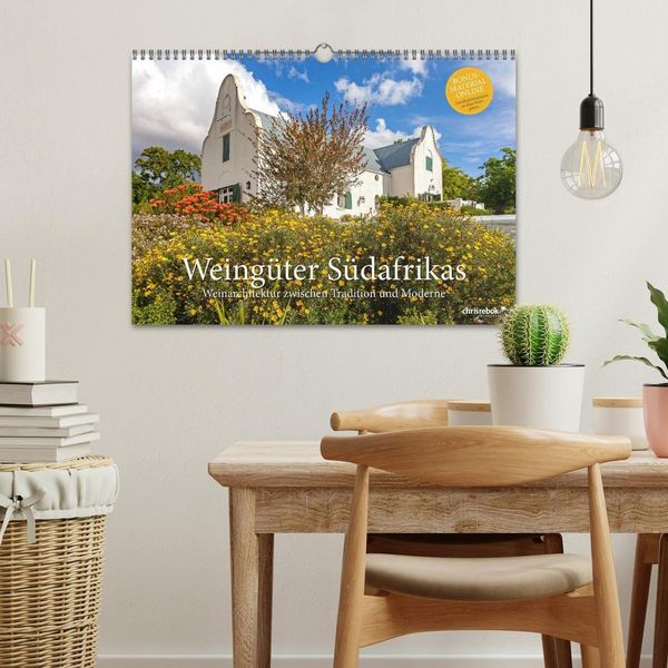 Produktbild: Weing&uuml;ter S&uuml;dafrikas, Weinarchitektur zwischen Tradition und Moderne (Wandkalender 2027 DIN A3 quer), CALVENDO Monatskalender
