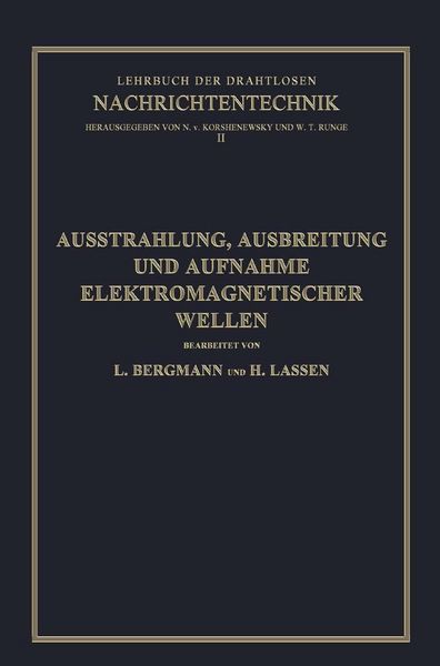 Produktbild: Ausstrahlung, Ausbreitung und Aufnahme Elektromagnetischer Wellen