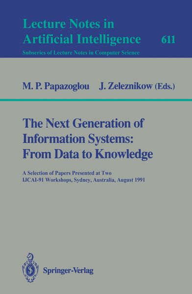 Produktbild: The Next Generation of Information Systems: From Data to Knowledge