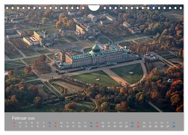 Produktbild: Potsdam von Oben (Wandkalender 2026 DIN A4 quer), CALVENDO Monatskalender