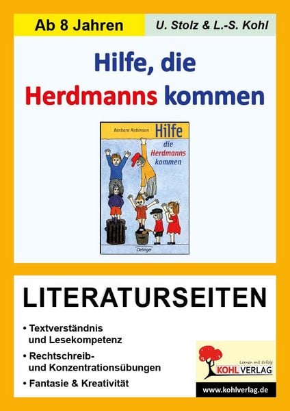 Produktbild: Hilfe die Herdmanns kommen - Literaturseiten