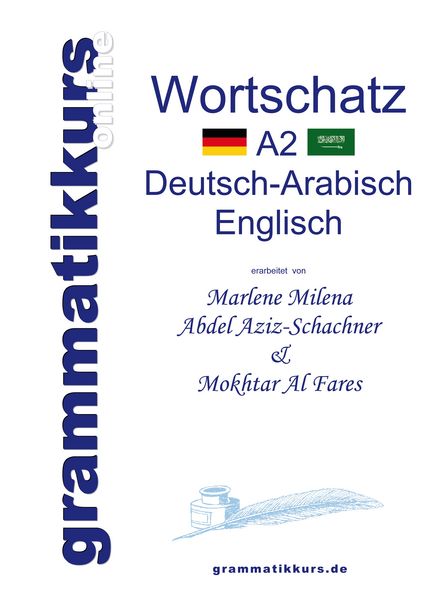 Produktbild: W&ouml;rterbuch A2 Deutsch-Arabisch-Englisch