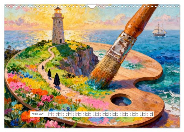 Produktbild: Ist das Kunst oder kann das weg? (Wandkalender 2026 DIN A3 quer), CALVENDO Monatskalender