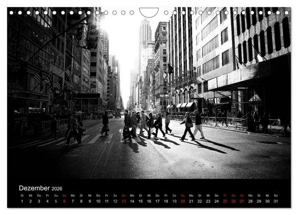 Produktbild: New York 2026 (Wandkalender 2026 DIN A4 quer), CALVENDO Monatskalender