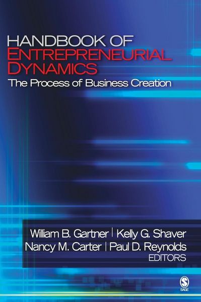 Produktbild: Handbook of Entrepreneurial Dynamics