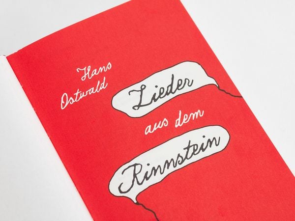 Produktbild: Lieder aus dem Rinnstein