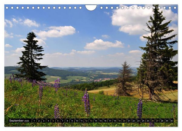 Produktbild: Rh&ouml;ner Impressionen (Wandkalender 2026 DIN A4 quer), CALVENDO Monatskalender