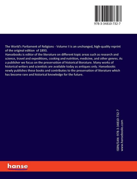 Produktbild: The World's Parliament of Religions