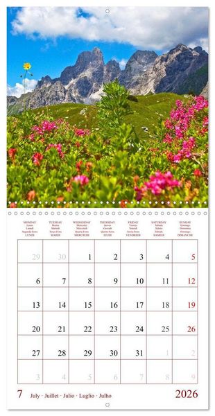 Produktbild: Kramer, C: Seasons of the Salzburg Valley (Wall Calendar 202