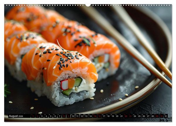 Produktbild: Sushi Zauber (Wandkalender 2026 DIN A2 quer), CALVENDO Monatskalender
