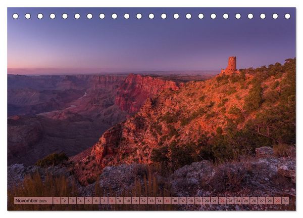 Produktbild: USA S&uuml;dwesten - Atemberaubende Hotspots der Natur (Tischkalender 2026 DIN A5 quer), CALVENDO Monatskalender