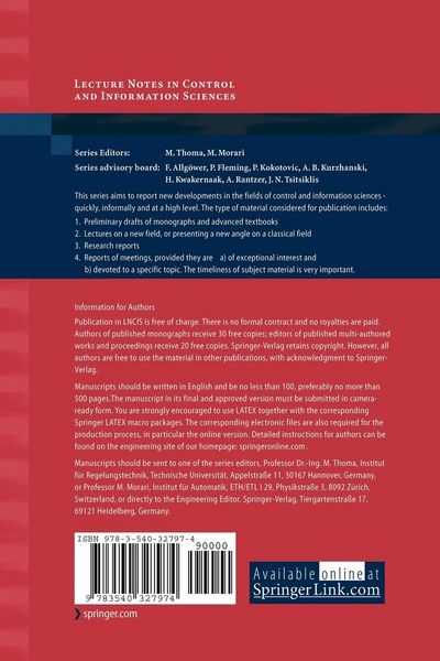 Produktbild: Robust Control and Filtering of Singular Systems