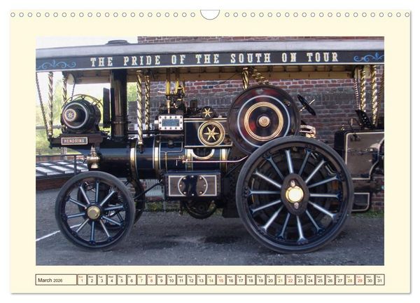Produktbild: Steam engines (Wall Calendar 2026 DIN A3 landscape), CALVENDO 12 Month Wall Calendar