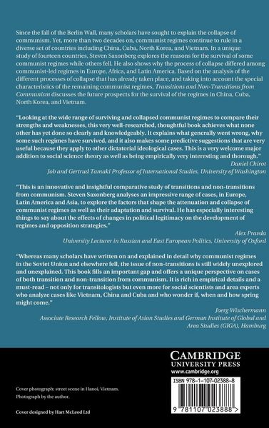Produktbild: Transitions and Non-Transitions from Communism