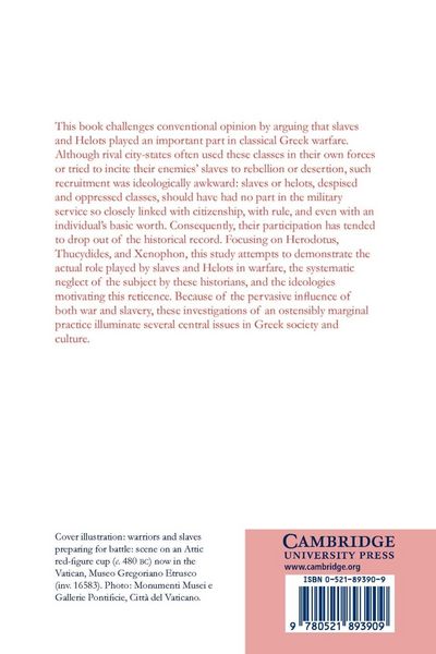 Produktbild: Slaves, Warfare, and Ideology in the Greek Historians