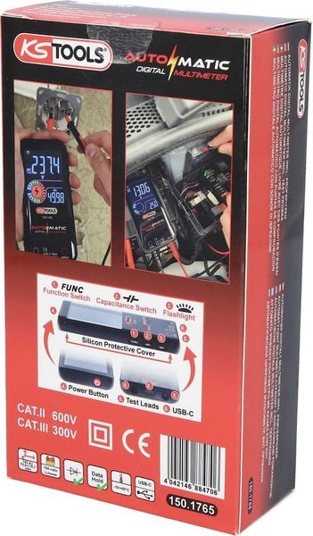 Produktbild: KS Tools 150.1765 Hand-Multimeter