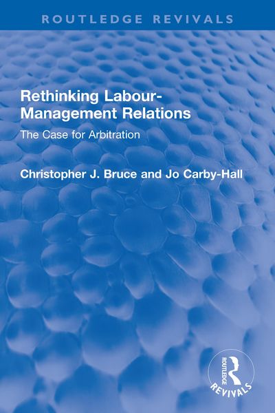 Produktbild: Rethinking Labour-Management Relations