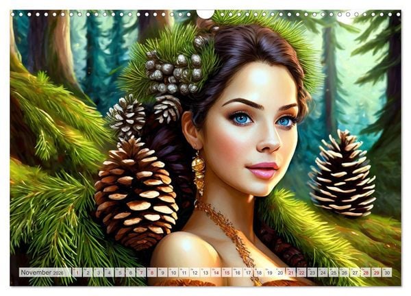 Produktbild: Wald Sch&ouml;nheiten (Wandkalender 2026 DIN A3 quer), CALVENDO Monatskalender