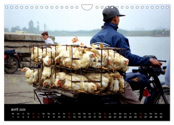 Produktbild: Vi&ecirc;t-Nam (Calendrier mural 2026 DIN A4 vertical), CALVENDO calendrier mensuel