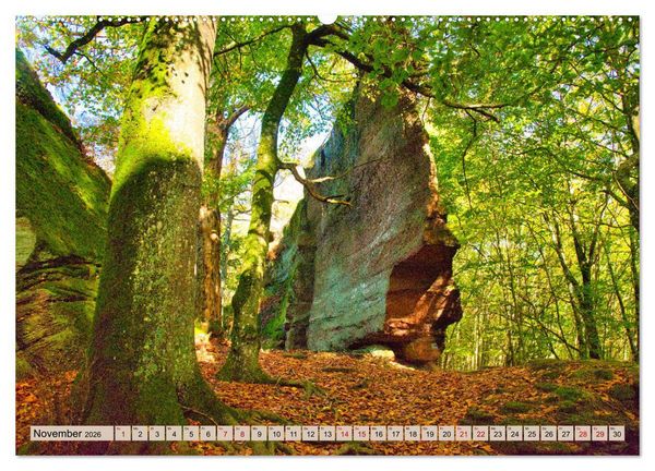 Produktbild: Vogesen - wundersch&ouml;n (hochwertiger Premium Wandkalender 2026 DIN A2 quer), Kunstdruck in Hochglanz