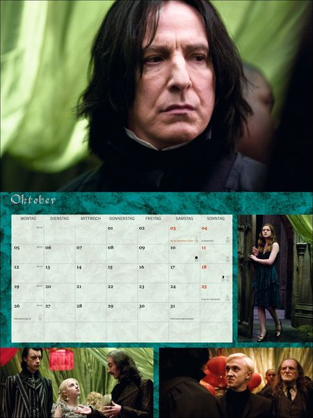 Produktbild: Harry Potter Broschur XL Kalender 2026