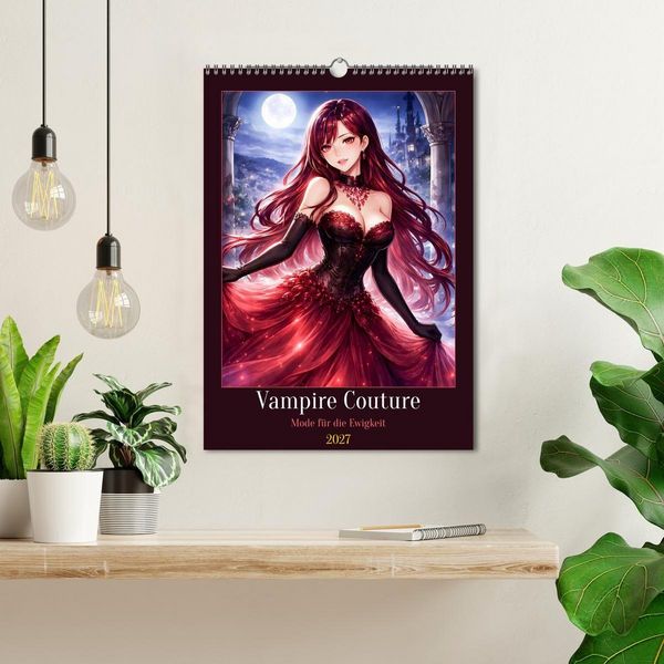 Produktbild: Vampire Couture (Wandkalender 2027 DIN A3 hoch), CALVENDO Monatskalender