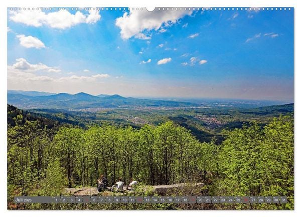 Produktbild: Schwarzwald-Wanderungen (Wandkalender 2026 DIN A2 quer), CALVENDO Monatskalender