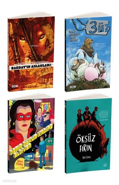 Produktbild: Yilbasi Cizgi Roman Seti 4 Kitap