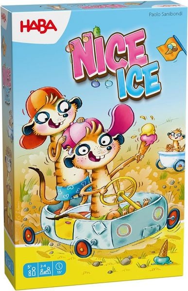 Produktbild: HABA 2013171001 - Nice Ice, Spannendes Karten-Wettlaufspiel
