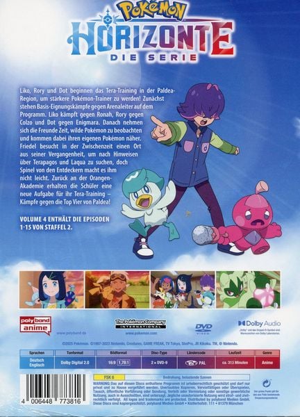Produktbild: Pok&eacute;mon Horizonte - Volume 4 [2 DVDs]