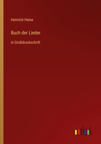 Produktbild: Buch der Lieder