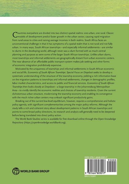 Produktbild: Economics of South African Townships