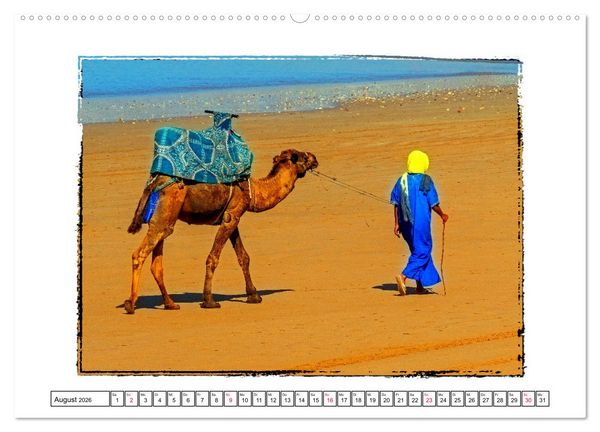 Produktbild: Bezauberndes Marokko (hochwertiger Premium Wandkalender 2026 DIN A2 quer), Kunstdruck in Hochglanz