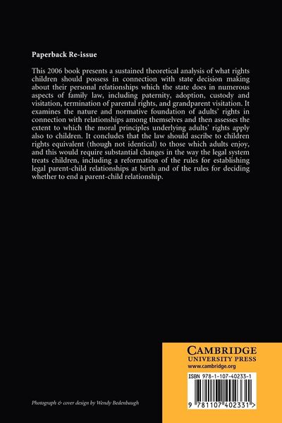 Produktbild: The Relationship Rights of Children