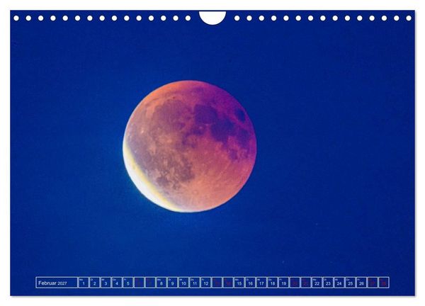 Produktbild: Faszination Mond - der etwas andere Mondkalender (Wandkalender 2027 DIN A4 quer), CALVENDO Monatskalender
