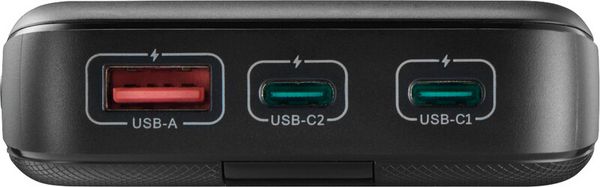 Produktbild: HAMA Ladeger&auml;t Powerbank PD 20, schwarz