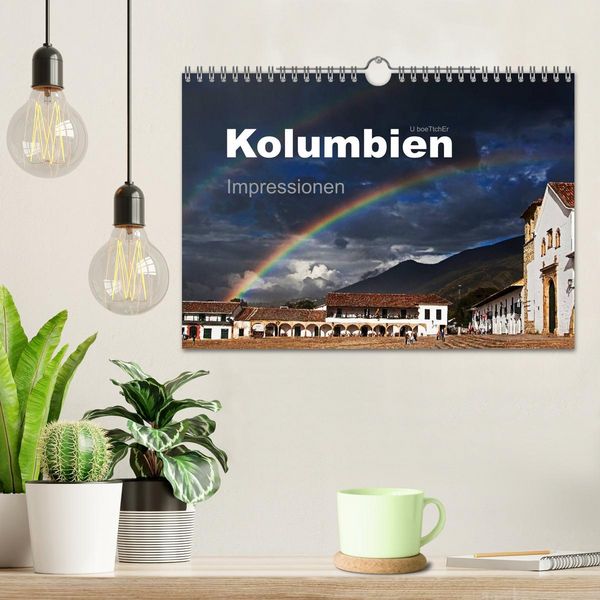Produktbild: Kolumbien Impressionen (Wandkalender 2026 DIN A4 quer), CALVENDO Monatskalender