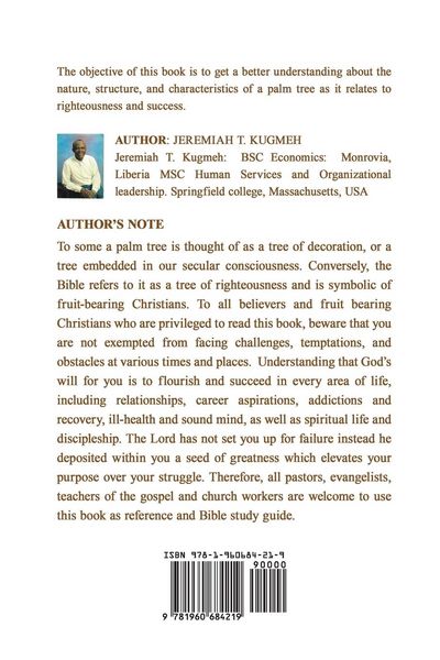 Produktbild: The Righteous Shall Flourish Like the Palm Tree Psalm 92