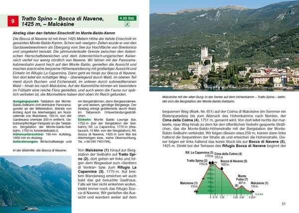 Produktbild: ROTHER Wanderf&uuml;hrer Gardaseeberge