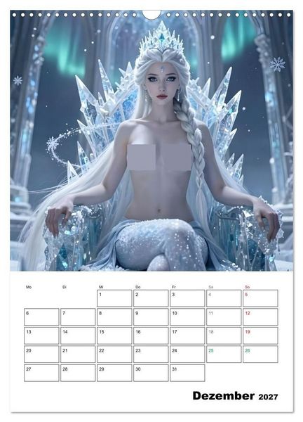 Produktbild: Mystische Engel (Wandkalender 2027 DIN A3 hoch), CALVENDO Monatskalender
