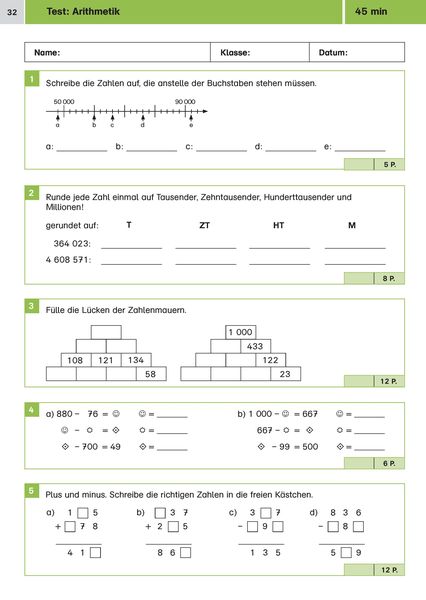 Produktbild: Klett Sicher ins Gymnasium Mathematik 4. Klasse
