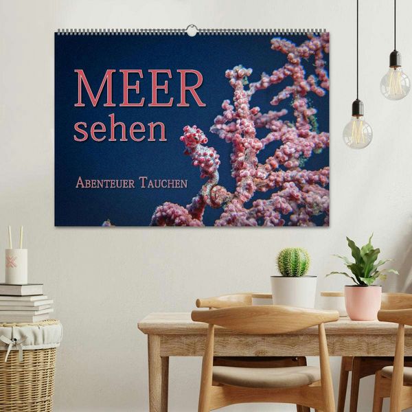 Produktbild: Meer sehen - Abenteuer Tauchen (Wandkalender 2026 DIN A2 quer), CALVENDO Monatskalender