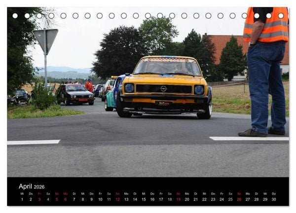 Produktbild: Bergrennen im Opel (Tischkalender 2026 DIN A5 quer), CALVENDO Monatskalender