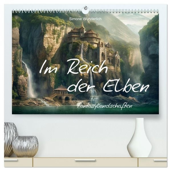 Produktbild: Im Reich der Elben (hochwertiger Premium Wandkalender 2026 DIN A2 quer), Kunstdruck in Hochglanz