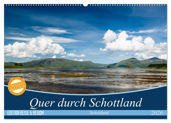 Produktbild: Quer durch Schottland (Wandkalender 2026 DIN A2 quer), CALVENDO Monatskalender