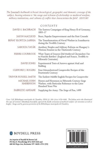 Produktbild: Journal of Medieval Military History