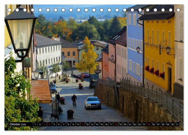 Produktbild: Drachenstadt Furth im Wald (Tischkalender 2026 DIN A5 quer), CALVENDO Monatskalender
