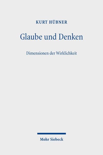 Produktbild: Glaube und Denken
