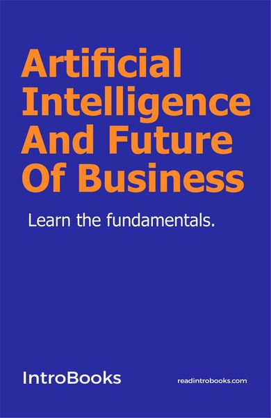Produktbild: Artificial Intelligence And Future Of Business