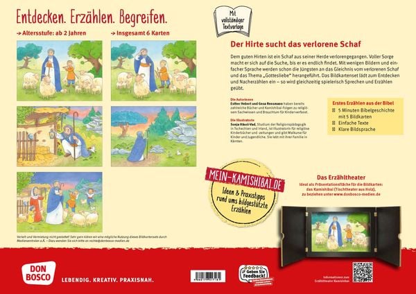 Produktbild: Der Hirte sucht das verlorene Schaf. Kamishibai Bildkartenset